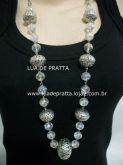 Colar prateado