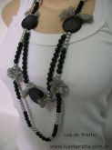 Colar com renda